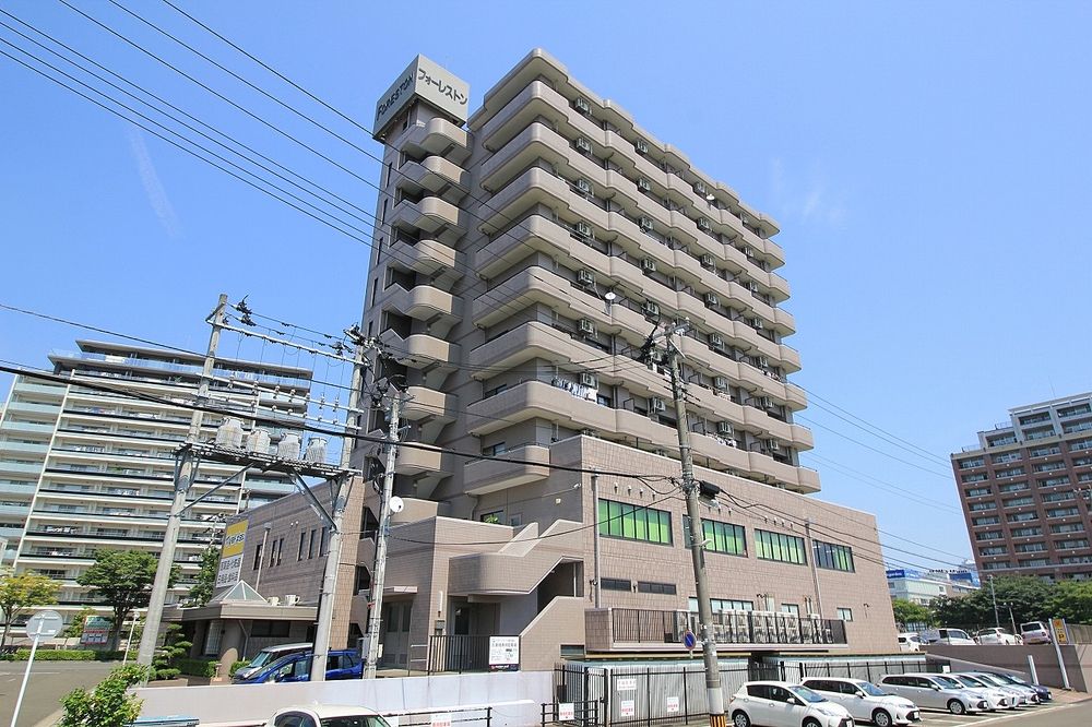フォーレストンビル 南西外観 宮城県仙台市太白区 長町南 賃貸マンション 駅前