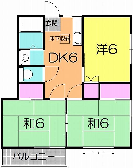 間取り 仙台市太白区泉崎 間取り
