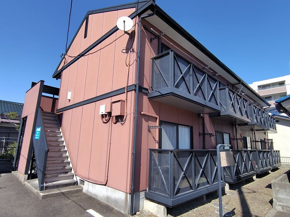 宮城県仙台市太白区 富沢 賃貸アパート 外観写真