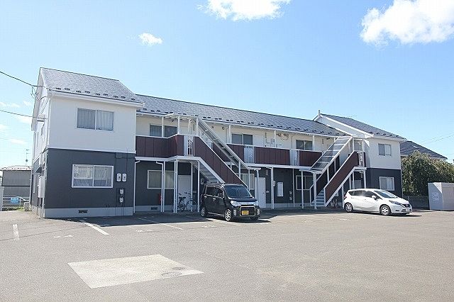館腰コーポB 北側外観