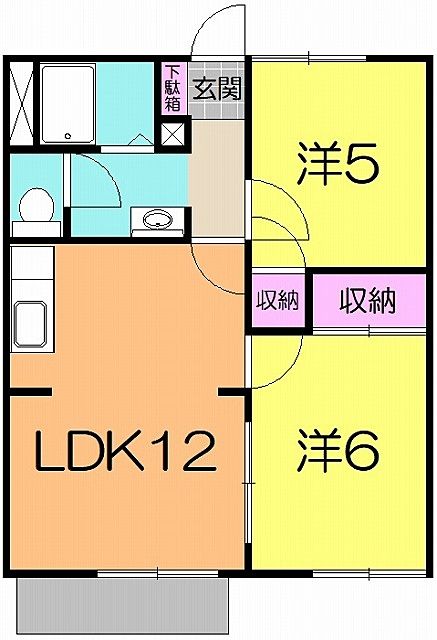 102号 間取り 間取り