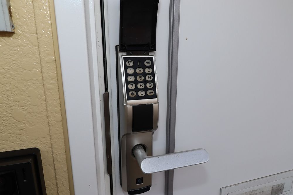 デジタルキー対応　鍵を持たず暗証番号で開錠