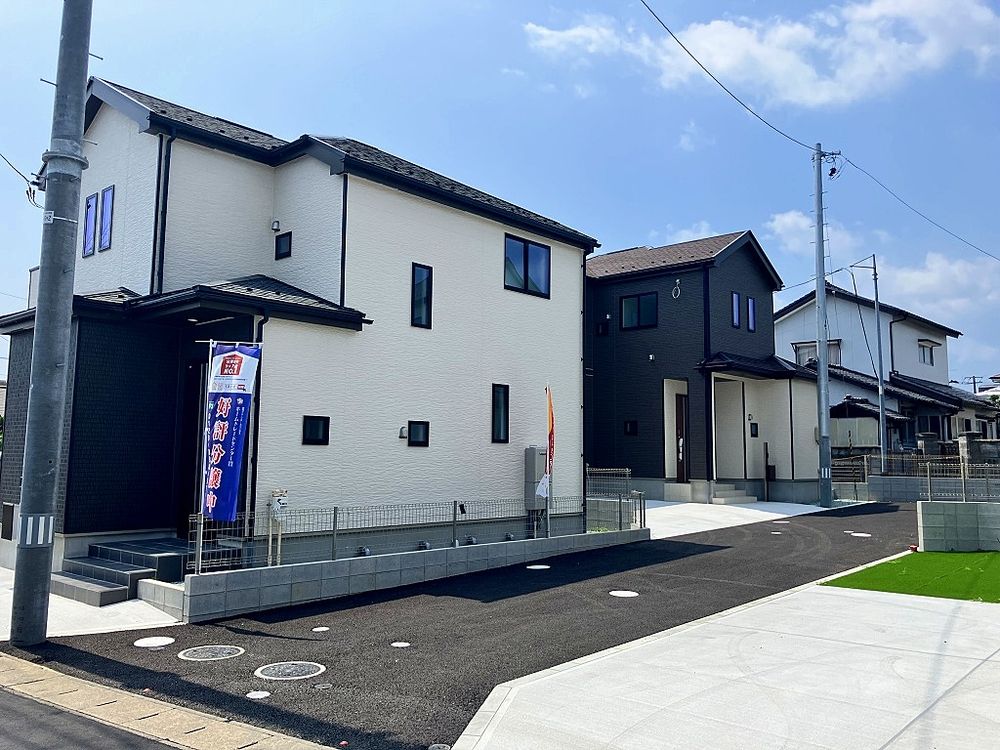 左:D号棟、右:C号棟
