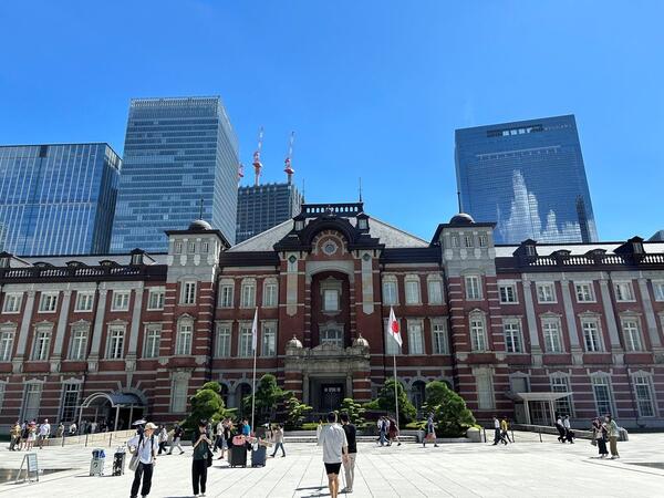 たまに行く東京駅は刺激的です!